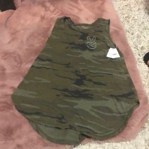 Camp tank top / tags still on